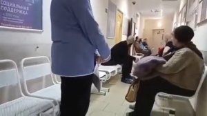 Пожар в поликлинике. Реакция на пожарную тревогу