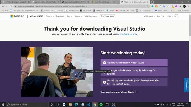 error: Microsoft Visual C++ 14.0 or greater is required. FIXED. (pip install web3 error) смотреть онлайн