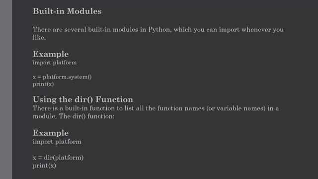 PYTHON Modules | Lecture #28 | Python Tutorial for beginners смотреть онлайн