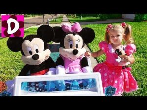 День Рождения МИННИ МАУС Приехали Гости Микки Маус и Минни, Mickey Mouse Disney Видео Для Детей