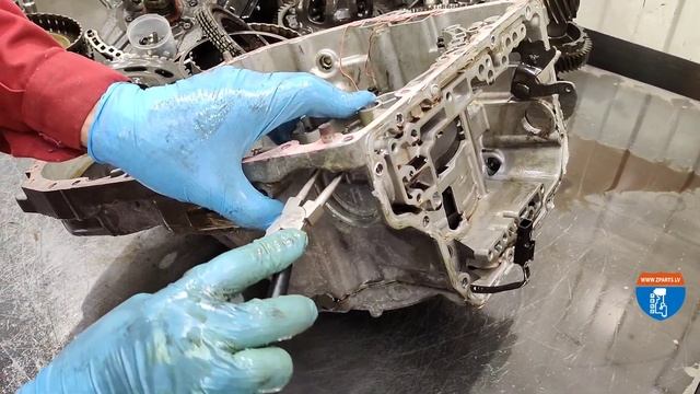 Opel Aisin Warner 6speed TF80 2nd Gen - полная разборка. Дефектация (www.zparts.lv) смотреть онлайн