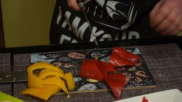 мясо по французски #вкуснаяеда #готовимдома #еда овощи на гриле