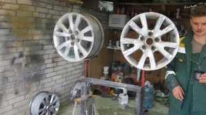 СТОЙКИ ДЛЯ ПОКРАСКИ ДИСКОВ СВОИМИ РУКАМИ.