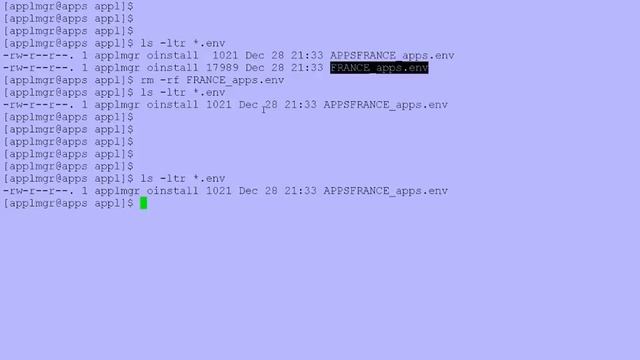 how to recover ENV FILE in oracle apps R12 смотреть онлайн