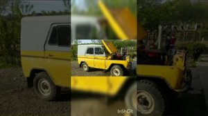 Самодельний трактор из УАЗ.