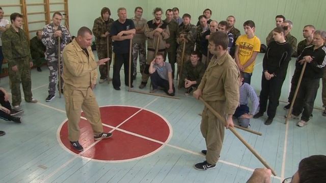 Работа против бокового палкой сбоку смотреть онлайн