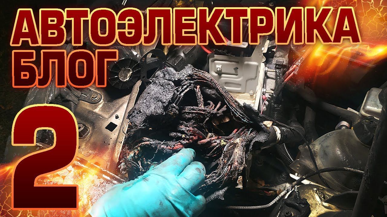 Воруют и сжигают автомобили а мы восстанавливаем /Один день из жизни автоэлектрика/ Блог