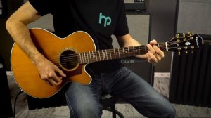 Epiphone J-200 EC Studio Parlor elektro-akusztikus gitár