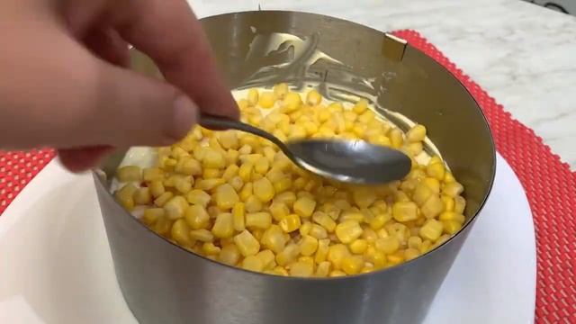 САЛАТ с Крабовыми Палочками и Свежим Огурцом ✧Crab stick salad, English Sub смотреть онлайн