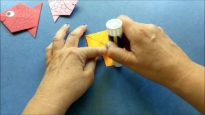 Аквариум из бумаги | Рыбка оригами | Origami paper FISH