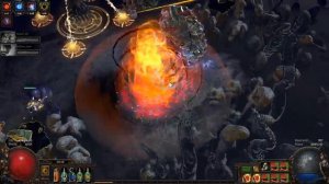 Path Of Exile 3.1: T14 Elder fight - Discharge Juggernaut - Abyss SC