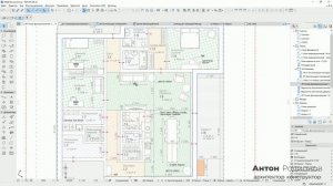 Продолжение... Cоздаю проект одноэтажного дома 200 м2 онлайн