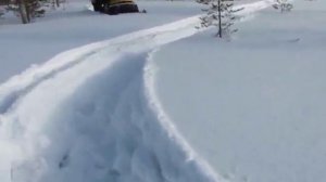 Где Едет Линкс Про 550 Тундра 550 нервно капает!!.AVI