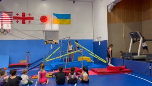 Ура, снова гимнастика! Первые соревнования по гимнастике Насти и Лии 2021 год!