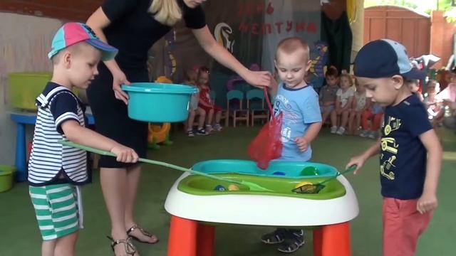 Праздник воды в детском саду "Город детства" ясельная группа 2018 год смотреть онлайн