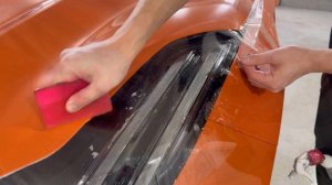 Zeekr 001. Оклейка антигравийной, полиуретановой ппленкой.