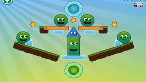 Мультик игра для детей про ШАР и КВАДРАТ - #1