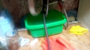Не уходила вода с мойки