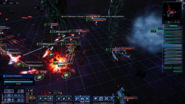 Skalgrim Mod - Space Marines vs Chaos - Massive Battle - Battlefleet Gothic Armada 2 смотреть онлайн