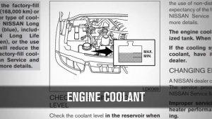 2014 NISSAN Titan - Fluid Check Point