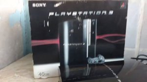 PS3 FAT 2007 год распаковка.