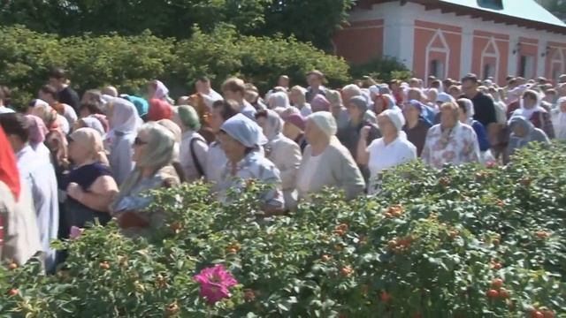 Престольный праздник в Борисоглебском монастыре смотреть онлайн