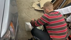 Неинтересный влог. Установка сплиттера на LANCER 10.