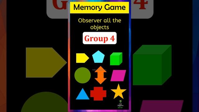 Memory Game #shorts #youtubeshorts