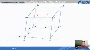 10 классы Геометрия(Построение сечений многогранников (параллелепипед)