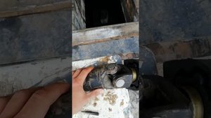 Люфт в вилке кардана временный и быстрый ремонт