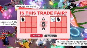 ADOPT ME TRADE VIDEO SHOWING MY TRADES (Roblox)