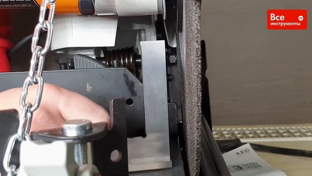 Обзор монтажной пилы AEG SMT 355 смотреть онлайн