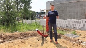 Как сделать дренаж и отсыпку или подготовка под заливку фундамента