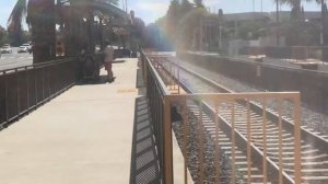 Sprinter at San Marcos civic center station west to Oceanside