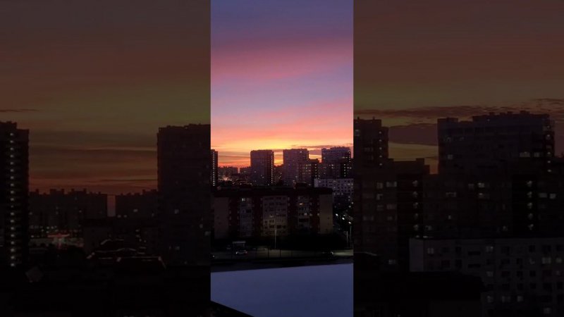 Неземной закат над Анапой.