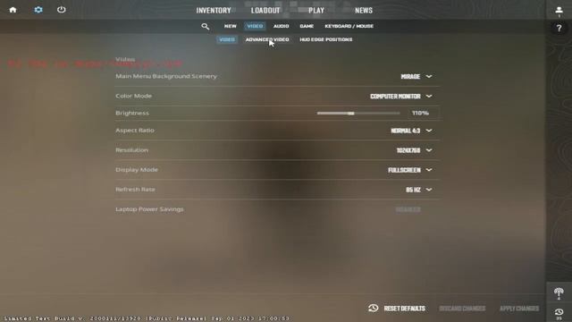 Counter Strike 2 on GeForce 920MX performance test
