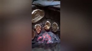 Дагестан. Как готовят настоящий вкусный хлеб в Рутульском районе. село Мишлеш. тандыр на огне. лава