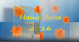 Наша дача 2016.