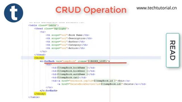 [CRUD]CRUD Example in JSP (CRUD Read Operation) Part-2 смотреть онлайн