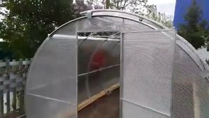 Теплица «Комфорт» с открывающейся крышей