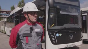 Пассажирский парк ОЭМК пополняют экологичные автобусы.
