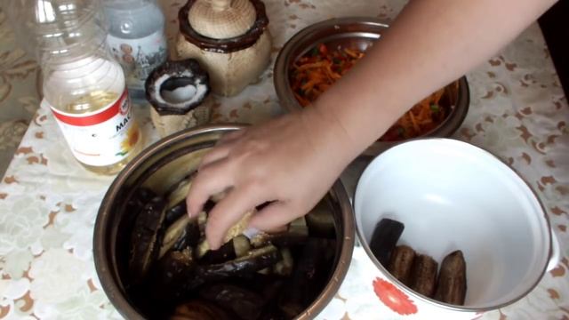 Вкусная закуска квашеные баклажаны по корейски рецепт