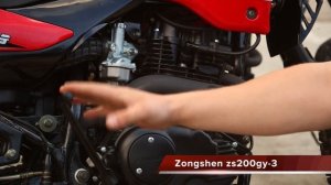 Обзор мотоцикла Zongshen ZS200GY-3