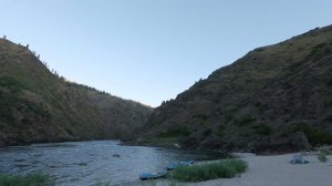 Lower Salmon River Rafting Timelapse 4k