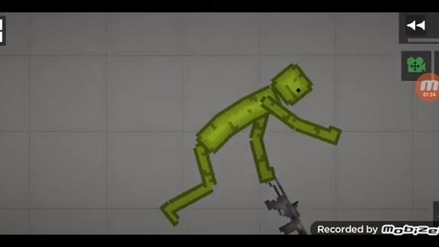 Гайд как дать оружие в две руки мелону и другим-Melon Playground