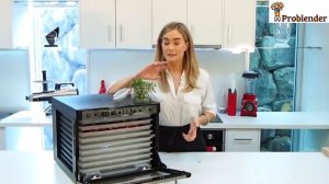 Веганские клубничные чипсы в дегидраторе Tribest Sedona Combo 9150