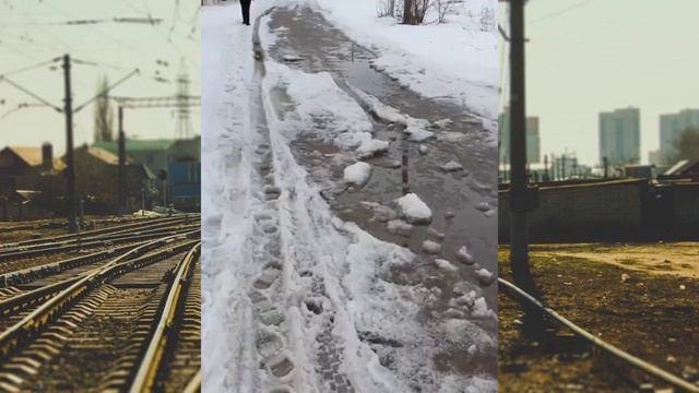 Воронежская область: улица Привольная в селе Терновка Терновского района - полоса препятствий. 🤫