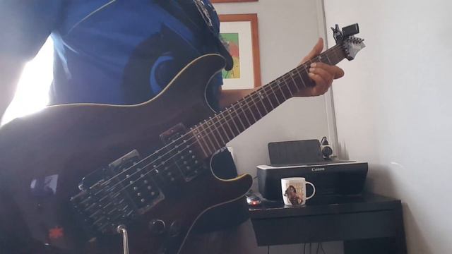 BYE BYE BABY - Ramones cover with Ibanez S series смотреть онлайн
