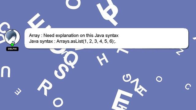 Array : Need explanation on this Java syntax смотреть онлайн
