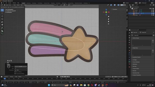 Beginner Blender Tutorial - Falling Star смотреть онлайн
